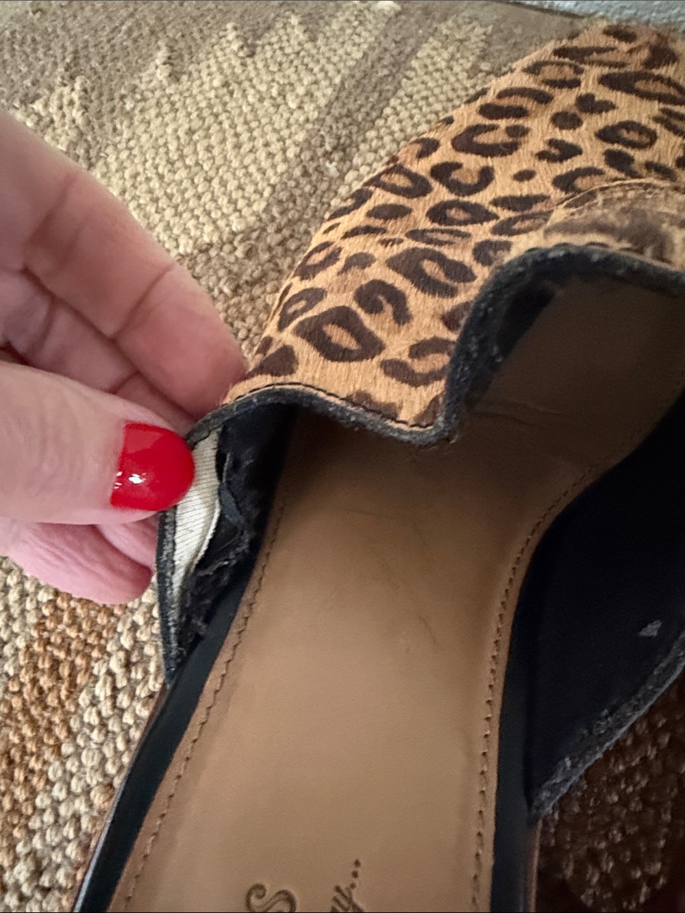 Soludos leopard calf mules - Picture 5 of 5